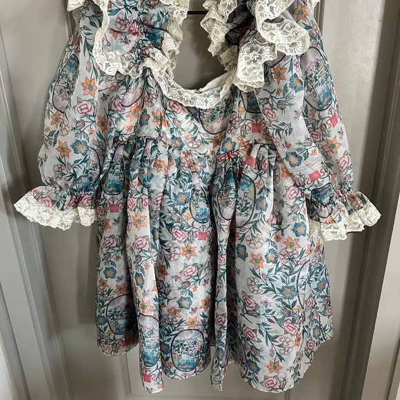 Selkie Sugarfrill Dress In Lamour Print - Picture 5 of 7